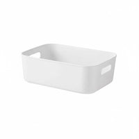 Narrow Container with secure hold adaptable Clear Tote with secure holds for Students