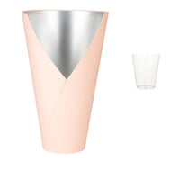 Cone Bouquet Box Waterproof Cone Flower Box Creative for Florists