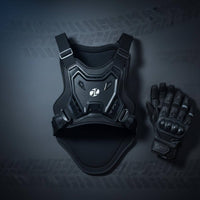 Anti-Fall Motocross Safety Vest Vest Shock Protection Motorcycle Protective Vest Padded Chest Back Protector Breathable Mesh for Riders, Away from-Road