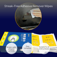Sticky Remover Wipes for LCD Screens and Multi-Surfaces