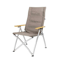 Foldable Design Highspine Camping Chair Lightweight Highspine Folding Camp Chair Padded head cushionrest Portable Seat Built-in beverage holder for Beachgoers, Sports Spectators, Fishing, outdoor meal, spineyard, Barbecues