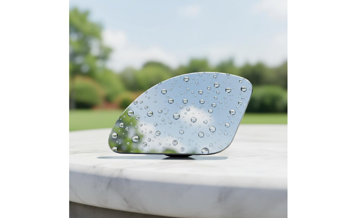 Waterproof Car Blind Area Mirror Crystal Clear Glass Wide Angle Side Mirror Strong Automotive Accessory Universal Fit for New Drivers, Lane Changing, Parking, Reversing