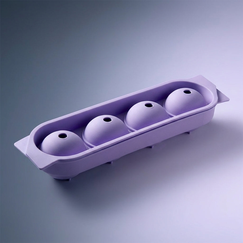 Soft Drinks Ice Ball Maker for Kitchen Gadgets, Food Grade Reusable Tray for Party Supplies, Large Round Ice Balls, Easy to Demould Design