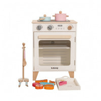 Pretend Kitchen Oven Realistic Play Kitchen with Oven Sturdy for Classroom, Kids