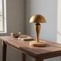 Tabletop Hat Stand Detachable Design Hairpiece Stand Wooden Base Stable Support for Retail Store