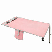 Children's Airplane Seat Extender Soft Suede-Like Airplane Seat Extender Pad Plane Footrest Padded Adjustable Straps