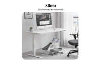 Resistance Mini Elliptical Machine Quiet Operation Mini Elliptical Exerciser Low Effect Seated Pedal Exerciser Forward & Backward Motion for Office Workers, Beginners, Seniors, Home