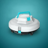 Robotic Pool Cleaner Automatic Pool Robot Waterproof Cordless for Homeowners