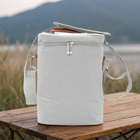 Cool Bag for Shopping Bags and Camping BBQ, Insulated Food Delivery Bag with Shoulder Strap, Oxford Cloth Lunch Bags for Women, Bag Men Use