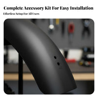 Wide Tire Bike Mudguard Curved Oversized-Tire Bike Mudguard for Winter Riding
