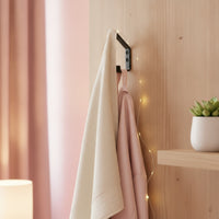 Wall-Mounted Hook Heavy-Duty Metal Hook with Screws Hooks Matte Space-Saving for Entryway, Bedroom