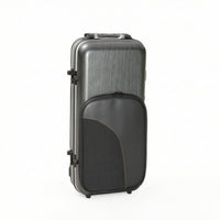Hard-Shell Saxophone Case with Pocket Shielded Saxophone Case Compact Stylish for Music Lessons