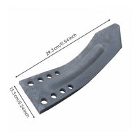 Forged Rotary Tiller Plow Tip Heavy Duty Furrower Plow Point Wear Resistant Tractor Tiller Attachment Long-Lasting for Gardeners