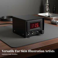 Digital Screen Skin Marking Instrument Power Supply Adjustable Electrical Potential Digital Permanent Makeup Power Supply Foot Pedal Control