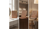 Earring Display Stand with Holes Freestanding Earring Display Board Stable