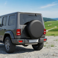 Spare Tire Cover Water-Resistant Spare Tire Wheel Cover Sun-Protective for Trucks, Campers, Trailers