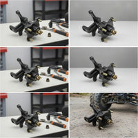 Steering Joint Flange Assembly Shock-Resistant Spindle Thickened Hardware for Builders