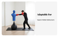 anthropomorphic aiming area Stable Base Freestanding Torso mannequin sturdy Construction striking aiming area for Children, defensive skills Trainees, Home Gym, Dojo, Garage