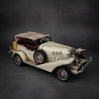 Model Car with Spare Wheel Metal Sports   Premium Souvenir Piece for Shelf