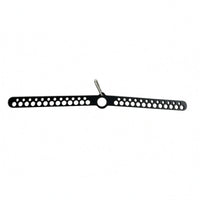 8 Mm Thick Lat Pulldown Handle Black Seated Row Handle Metal Neutral Grip Lat Pulldown Bar Perforated