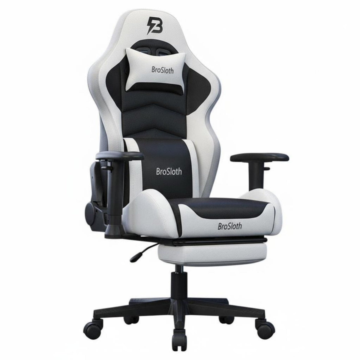 Ergonomic Design Gaming Recliner with Footrest Reclining spinerest Highspine support Recliner with Footrest and Head Support Computer Chair Height Adjustable for tutorial game enthusiasts, Remote Workers, Students, Game Room, Study, Bedroom