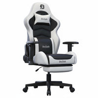 Ergonomic Design Gaming Recliner with Footrest Reclining spinerest Highspine support Recliner with Footrest and Head Support Computer Chair Height Adjustable for tutorial game enthusiasts, Remote Workers, Students, Game Room, Study, Bedroom