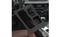 Center Console Shifter Bezel Cup Holder Trim Panel Replacement Gear Gearshift Surround Cover Molded Gear Selector Surround for Interior Restoration