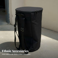 Djembe Bag Hand Drum Bag Adjustable Shoulder Straps Wear-Resistant African Drum Case for Percussionists, Drummers, Storage, Performances