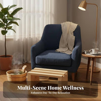 Foot Soaking Stool Anti-Slip Feet Footrest Multi-Functional for Spa, Living Room