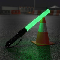 Red/Blue Flashing LED Traffic Wand