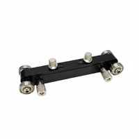 Aluminum Alloy Nut and Saddle Sanding Jig Knurled Knobs Adjustable Guitar Sanding Jig Stainless Steel Guitar Nut Sander End Rollers for Home Workshop