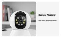 360 Degree WiFi Camera Indoor Pan Tilt Security Camera 2K Ready Full High Resolution Distant Mobile Entry for Parents, Office