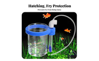 Guppy Breeder Box Multi-Functional Aquatic Breeding Box Acrylic Fry Hatchery Height Adjustable Aquatic Hatchery Container