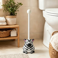 Toilet Brush with Holder Funny Animal Toilet Brush Stable for Bathroom