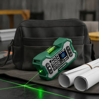Two-axisAxis Digital Angle Gauge with Laser Digital Angle Detector with Laser Rechargeable Inclinometer with Bubble Level Easy-to-Read for Carpenters, Woodworkers, Diyers, Leveling, Alignment, Woodworking