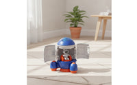 Interactive Spacecraft with Astronaut Figure Hands-on Spacecraft Ship with Astronaut Child-Friendly Vehicle Safe for Children