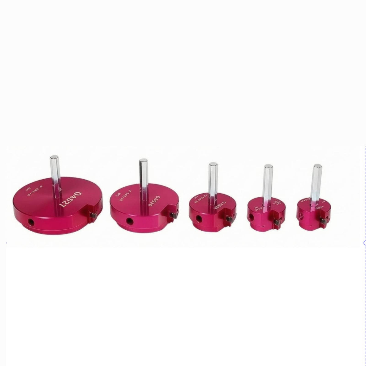 5 Pieces Molded Interior PVC Pipe Reamer Set Hex Key Included PVC Pipe Reamer Kit
