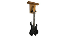 Hardwood Wooden Guitar Hanger Shielding Wall-Mounted Guitar Hanger Sturdy Holder Premium for Musicians, Living Room