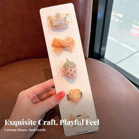 Infant Hair Clip Cute Design Infant Bangs Clip Lightweight Young Child Hair Barrette for Little Girls, Young Children, Everyday Use, Daily Wear
