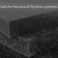 Aquarium Biochemical Filter Sponge, Cuttable, Resilient