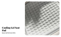 Integrated Seat and rear pad Cooling Rear Seat Bottom Cover Breathable Car Accessory for motorists, Passengers, Commuting, commonplace Commute, travel drives