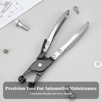 Car Water Pipe Clamp Plier Long-Lasting Forged Steel Hose Clamp Plier Non-Slip