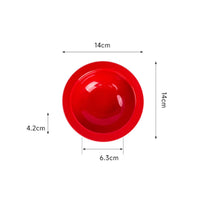 Macaron Colors Ceramic Pet Bowl Easy to Clean Ceramic Kitten Bowl Dishwasher Safe Whisker Relief Cat Dish for Cats, Dogs