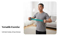Multi-Tube Resistance Band Portable Arm Strength Snap-Resistant Tubes Adjustable Chest Pull for Seniors, Beginners, Home Gym, Outdoor