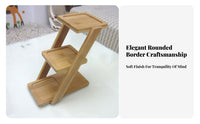 Tiered Plant Stand Multitier Design Mini Tiered Pot server storageSaving