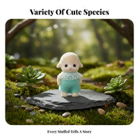 Poseable Creature Doll Movable Limbs Dollhouse Creature Character Miniature Critter Toy Small Gift Dollhouse Family Figures