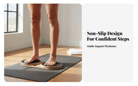 Non-Slip Grip Foot Arch Exerciser Versatile Ankle Strengthening Board Portable Foot Strengthener Board Long-Lasting Construction for Athletes, Dancers, Home Gym