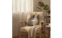 Ergonomic Cushion with Strap Contoured Support Cushion Removable Cover Supportive for Office Workers, Drivers, Car Seat, Sofa