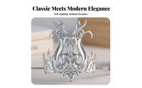 Traditional Chinese Hair Crown Color-Preserving Alloy Traditional Chinese Headpiece Ancient Chinese Hair Crown Elegant Design
