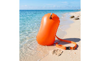 Waterproof Inflatable Swim Buoy Safe Swimming Buoy with Waist Strap Lightweight Portable for Swimmers